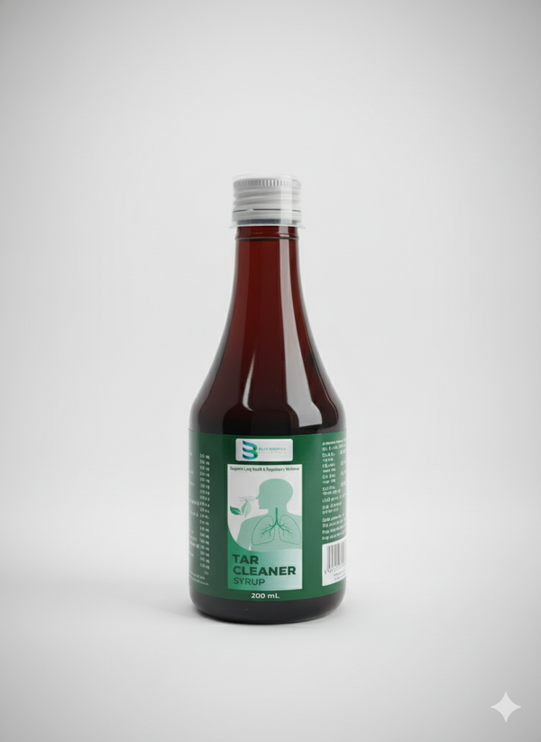Tar Cleaner Syrup | Ayurvedic Lung Detox